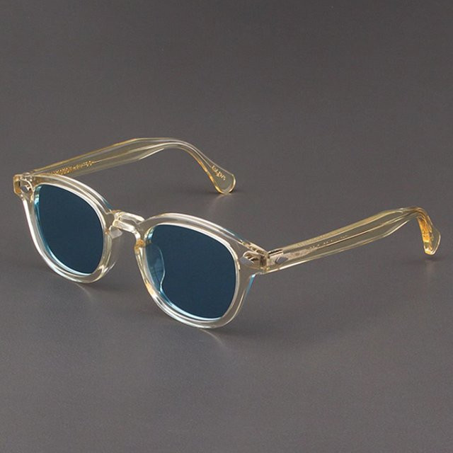KUXA Panto Korrektionsbrille, Vollrand, Acetat, transparent, Unisex - Bild 1