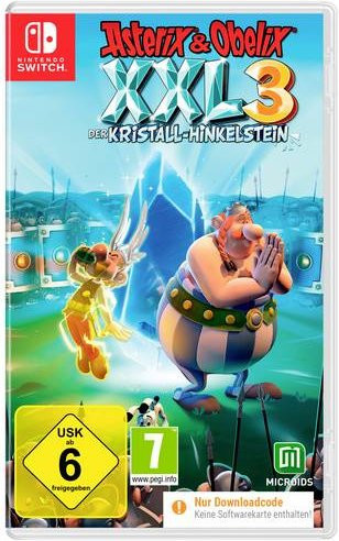Asterix & Obelix XXL3: Der Kristall-Hinkelstein Nintendo Switch Action Adventure Spiel USK 6 - Bild 1