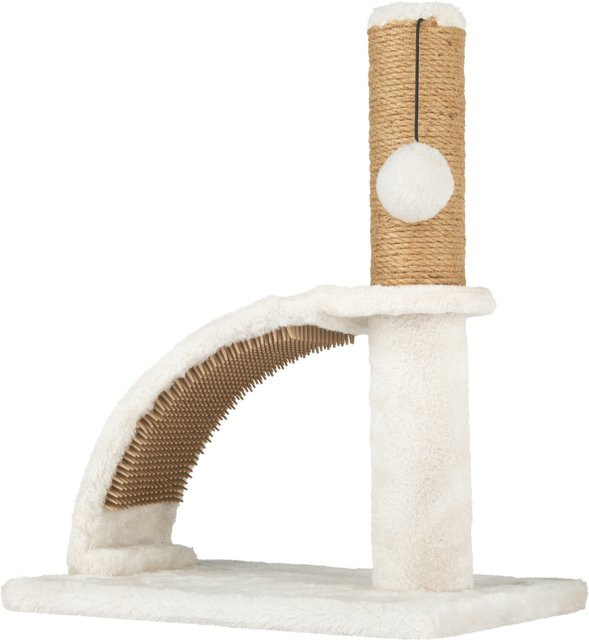ZOOFARI Katzen Kratzstamm mit Massageelementen und integriertem Spielzeug aus Plüsch und Jute, Höhe: 43,5 cm - Bild 1