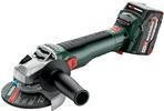 Metabo Akku-Winkelschleifer W 18 LT BL 11-125 in Grün mit drehbarem Akkupack - Bild 1