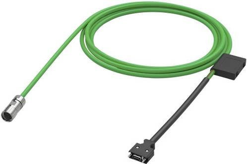 Siemens 6FX30022DB121CA0 Sensor-Aktor-Steckverbinder konfektionierter Stecker gerade grün Länge: 20,00 m - Bild 1