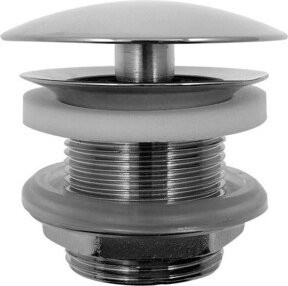 Duravit Schaftventil für Waschbecken ohne Überlauf, Durchmesser: 72 mm, Bronze gebürstet - Bild 1