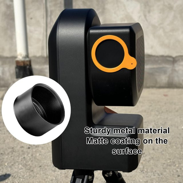 Andoer Metall-Gegenlichtblende in Schwarz passend für Seestar S50 Teleskop - Bild 1