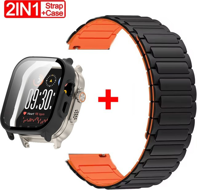 Realme Ersatz-Armband Silikon, Schwarz, Unisex - Bild 1