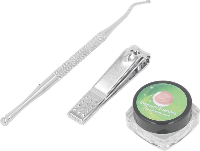 GoolRC Nagelkorrektur-Set, 60 Stück, C-Typ Streifen, Weiß, Unisex - Bild 1