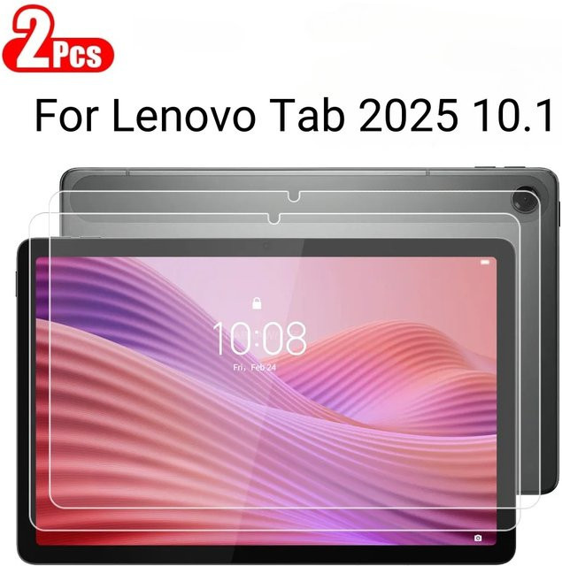 2 Stück HD kratzfeste Displayschutzfolie aus gehärtetem Glas für Lenovo Tab 2025 10.1 TB-311FU TB-311XU in Transparent - Bild 1