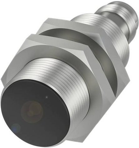 Balluff Induktiver Näherungsschalter BES M18MF-GSC70B-S04G BES0328 bündig, Farbe Silber, Durchmesser: 18 mm, Länge: 51 mm - Bild 1