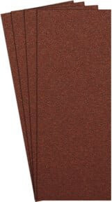 Klingspor PS 22 F Schleifstreifen für Bandschleifer, Korn 100, Braun, B: 11,5 cm, L: 28,0 cm - Bild 1