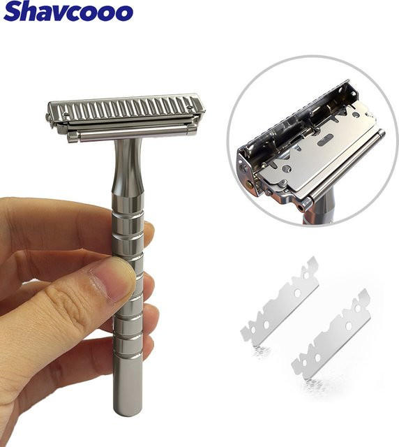 Shavcooo Glide Pro 4D Edelstahl-Sicherheitsrasierer, Unisex - Bild 1