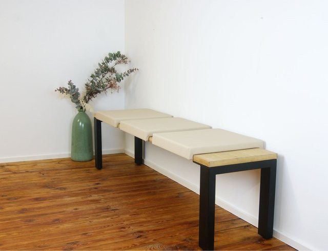 Lycce Klemmkissen Sitzkissen aus Kunstleder mit 2 Leisten, Klemmtiefe: 37 cm - Bild 1