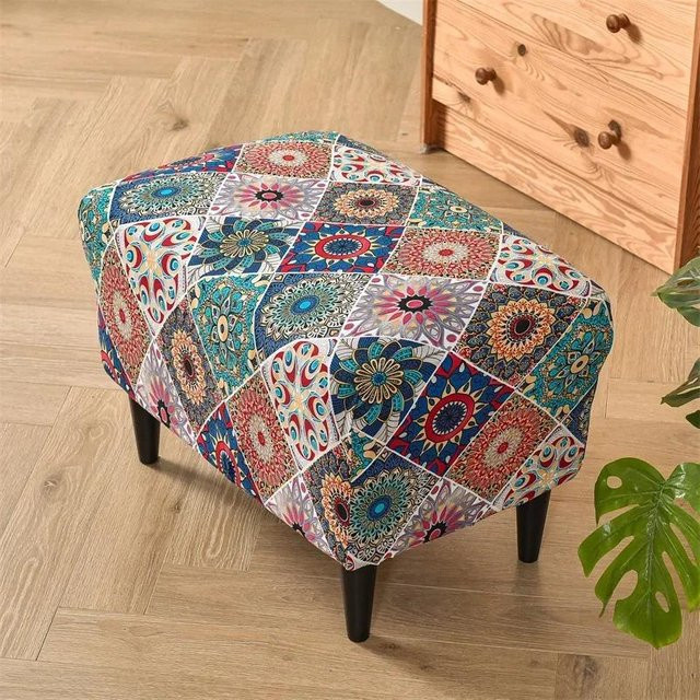 Bestbags Bohemia-Stil Ohrensesselbezug aus Stretch-Spandex in Multicolour - Bild 1