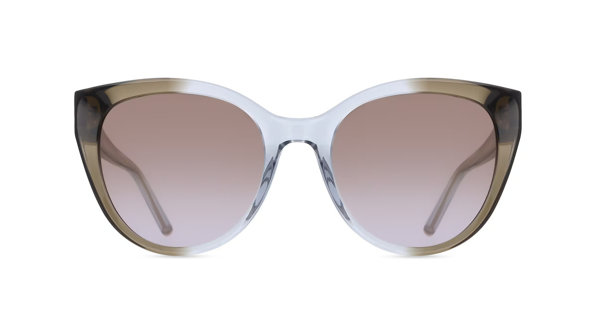 Escada ESCSESD87 Sonnenbrille Butterfly, Vollrand, Kunststoff, Unisex, transparent - Bild 1