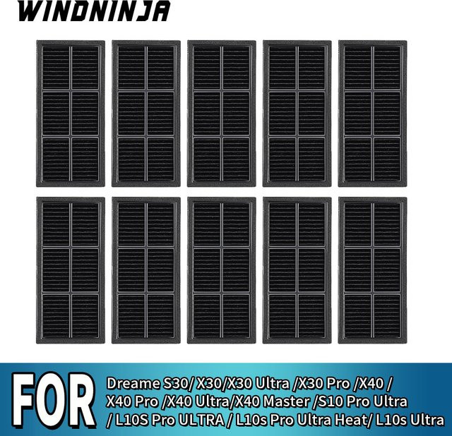 HEPA-Filter für Dreame Staubsauger L10s Pro Ultra Heat, X30 Ultra, L10s Ultra, X40 Ultra, X40 Pro und S10 Pro Ultra Zubehör - Bild 1