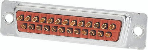 HARTING Steckverbinder 09 67 437 4715 09674374715 mit 37 Polen und Lötkelch in Multicolor - Bild 1