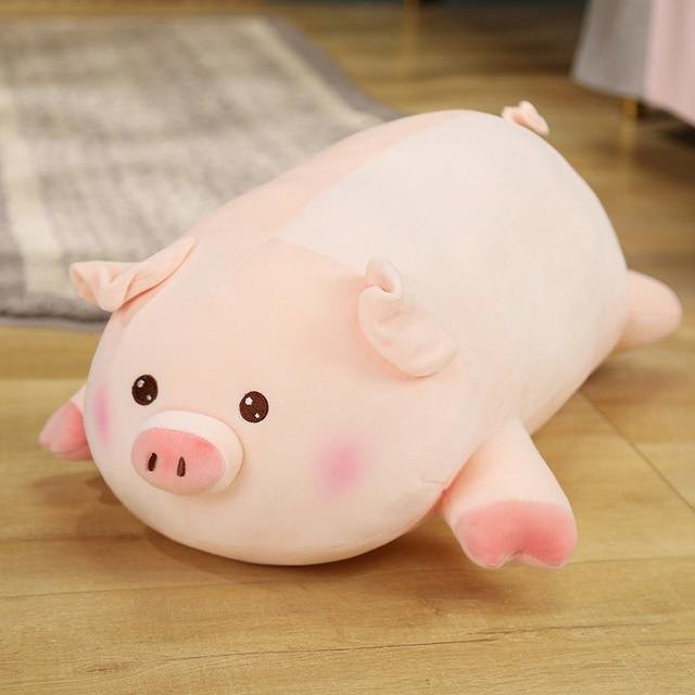 Binchi Keji Travel Husky-Hundeschwein-Plüsch, langes Kissen, 80cm - Bild 1