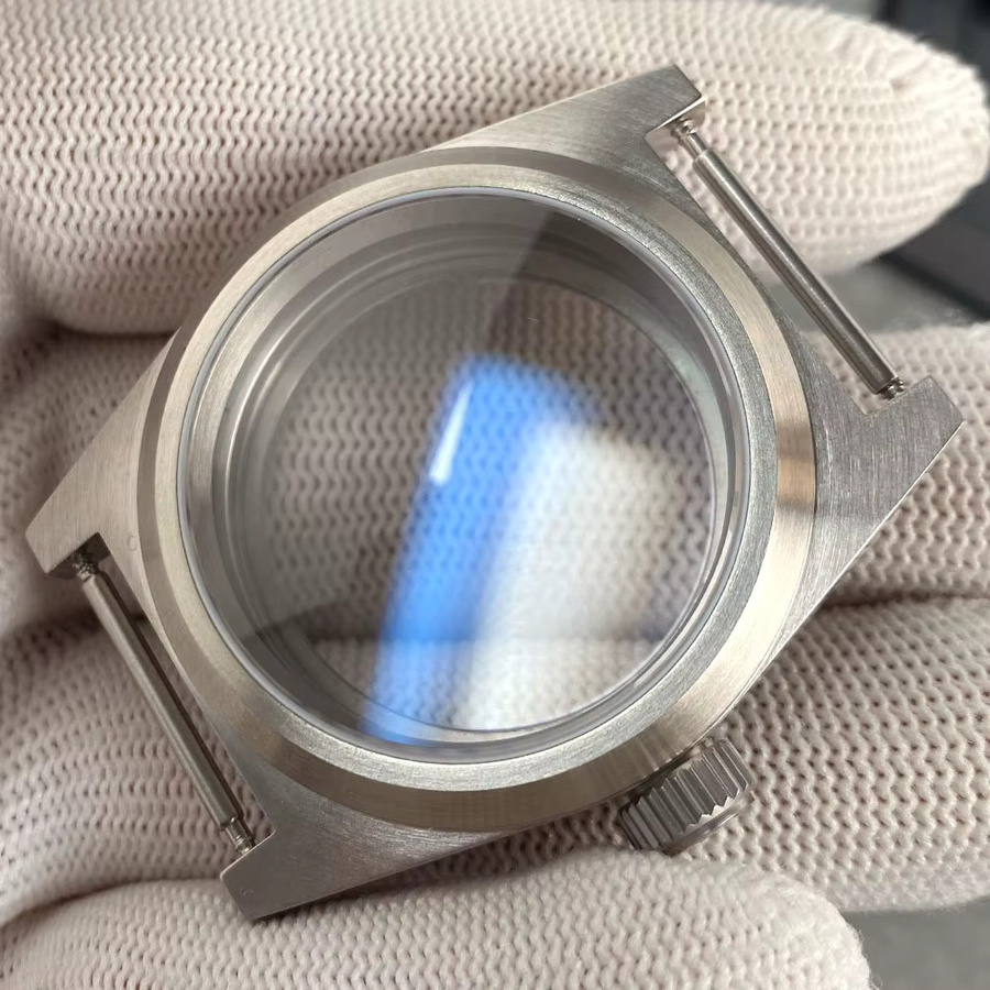 Tandorio Uhrengehäuse Edelstahl, 38 mm, Silber, Herren - Bild 3