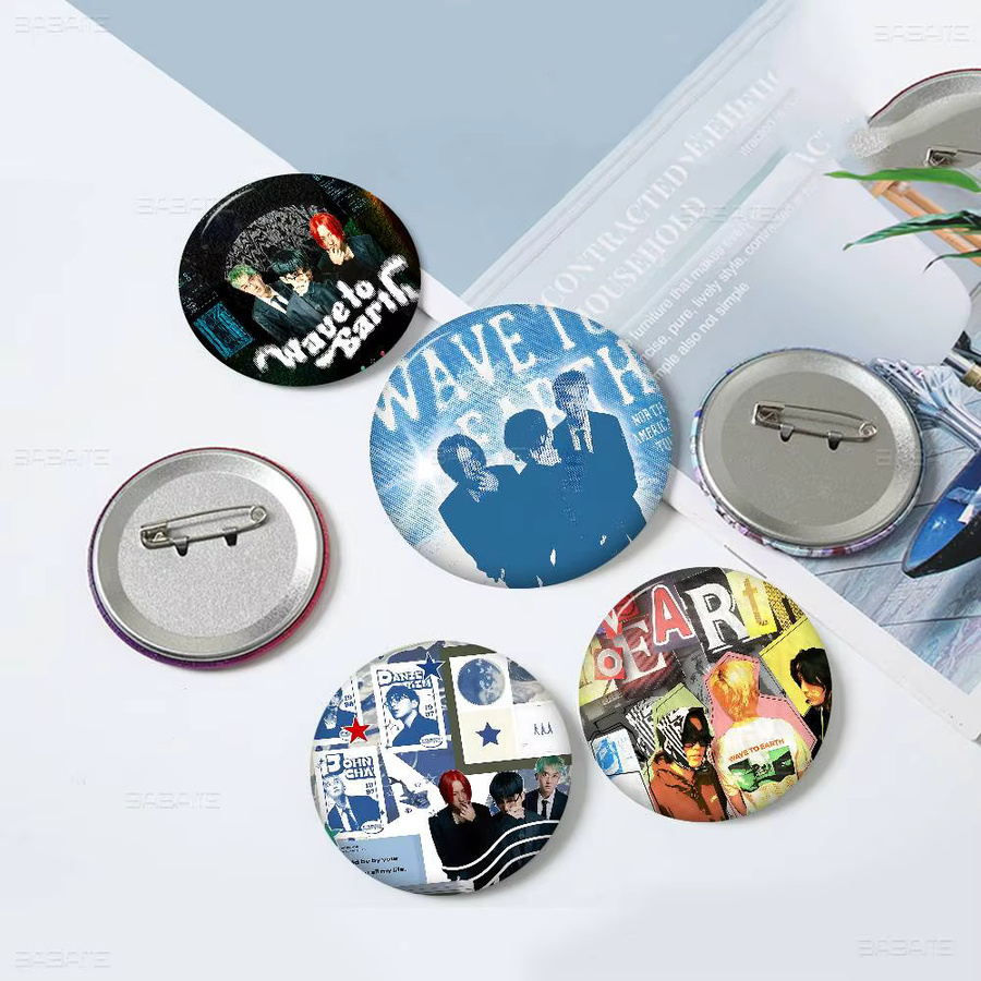 W-Wave Brosche, Skateboard, Unisex - Bild 3