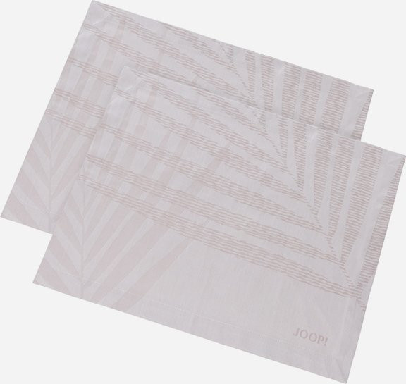 2er-Set Platzset JOOP! LEAF in Natur mit floralem Design, B/T: 48 x 36 cm - Bild 1