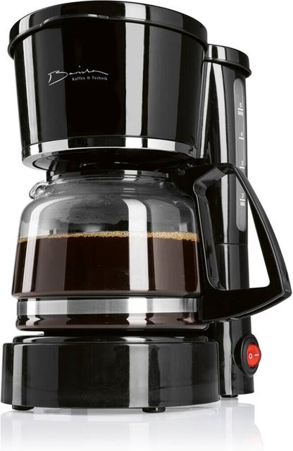Filter-Kaffeemaschine Barista von Moderne Hausfrau in Schwarz mit Glaskanne, B/H/T: 20 x 23,5 x 15,5 cm - Bild 5