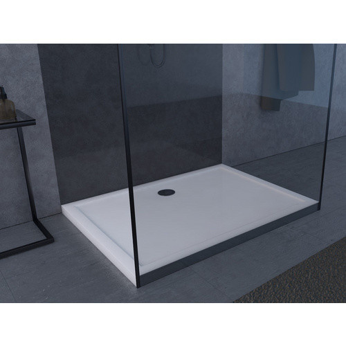 Aurlane Duschwanne Pure Rechteck Weiß B/T: 120 x 90 cm - Bild 3