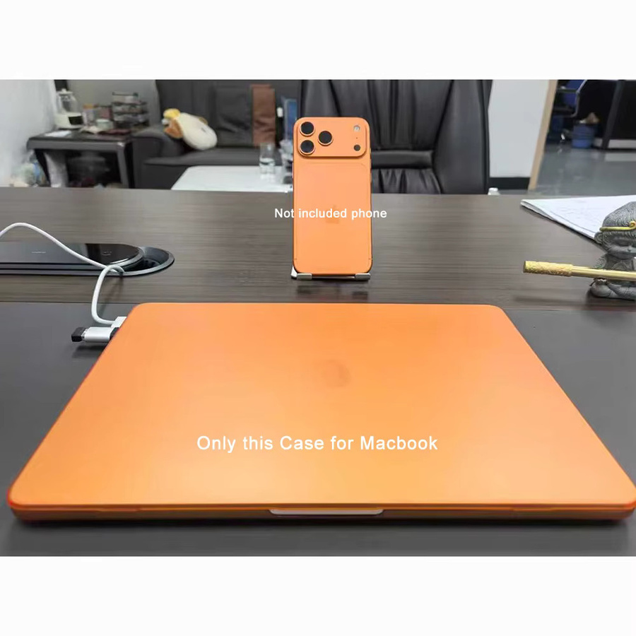 SZEGYCHX Laptop-Hülle für MacBook Air 13 Zoll M5 M4 M3 M2 in Orange - Bild 3