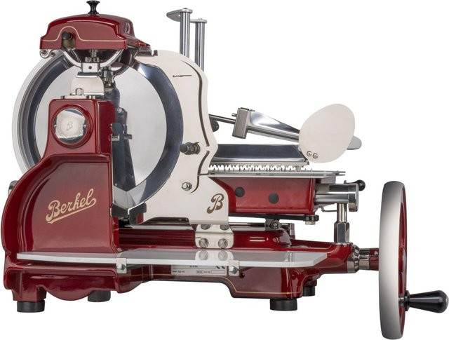 Berkel Volano B3 Aufschnittmaschine in Rot und Gold - Bild 1