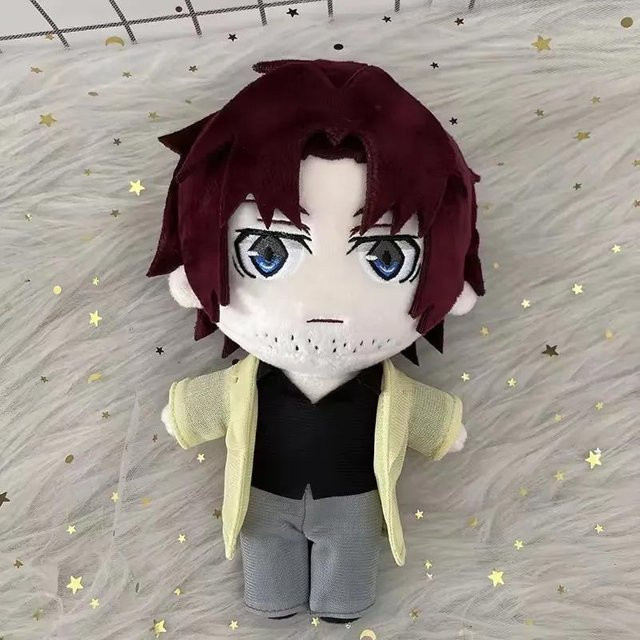 Yiran toy Bungou Stray Dogs Edgar Allan Poe Oda Sakunosuke, Plüschpuppe, 20cm, ab 14 Jahren - Bild 1