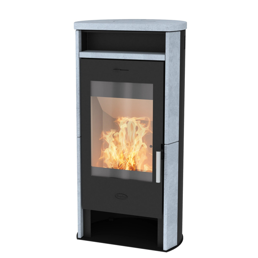 Fireplace Kaminofen Santa Fe in Schwarz und Grau mit 6 kW Leistung - Bild 2