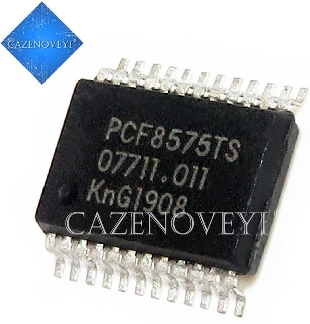 10 Stück Chipsatz PCF8575TS SSOP-24 in Schwarz - Bild 1
