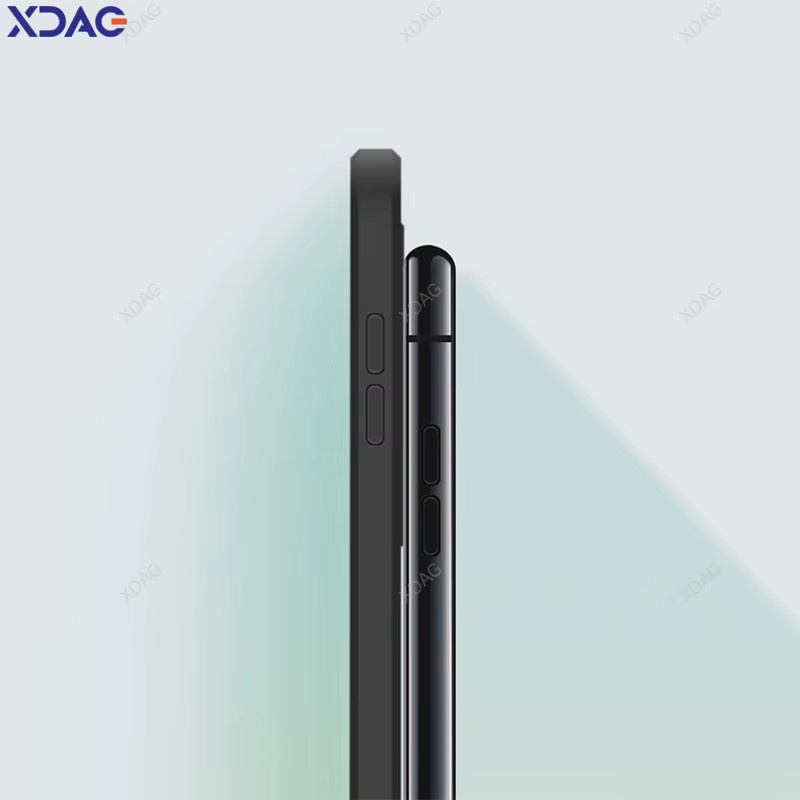 Silikon Handyhülle für OPPO Realme GT Master Explorer Edition 5G in Rot mit interner Beflockung und zweilagigem Schutz - Bild 3