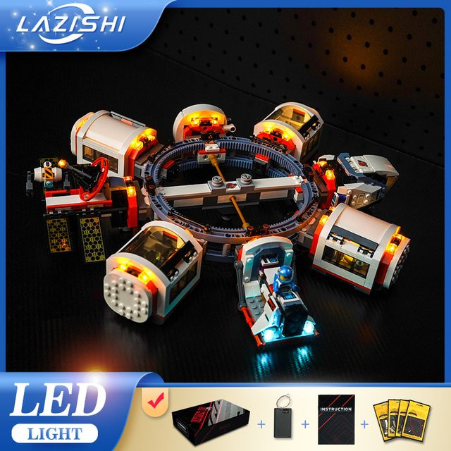 Locolee LED-Licht 60433, Beleuchtungszubehör für modulare Raumstation Bausteine - Bild 1