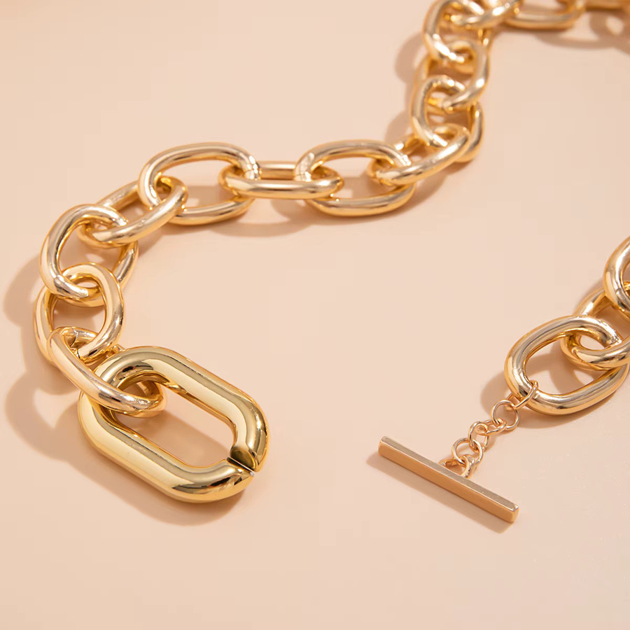 Salircon Halskette Metall, Gold, Damen - Bild 2