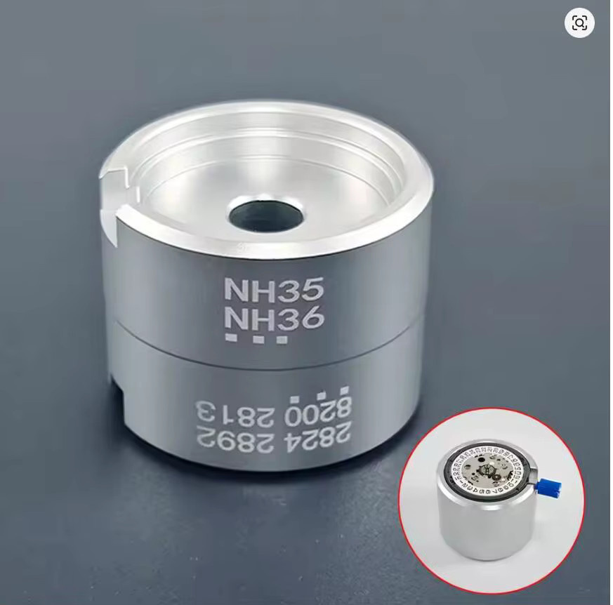 OMAYS Uhrwerkhalterung für NH34 NH35 NH36 SKX007 7S26 4R35 4R36 2824 2836 8215 - Bild 2