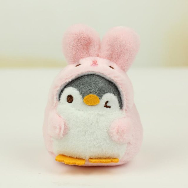 Pinguin Hase Plüsch Anhänger, Kinder - Bild 1