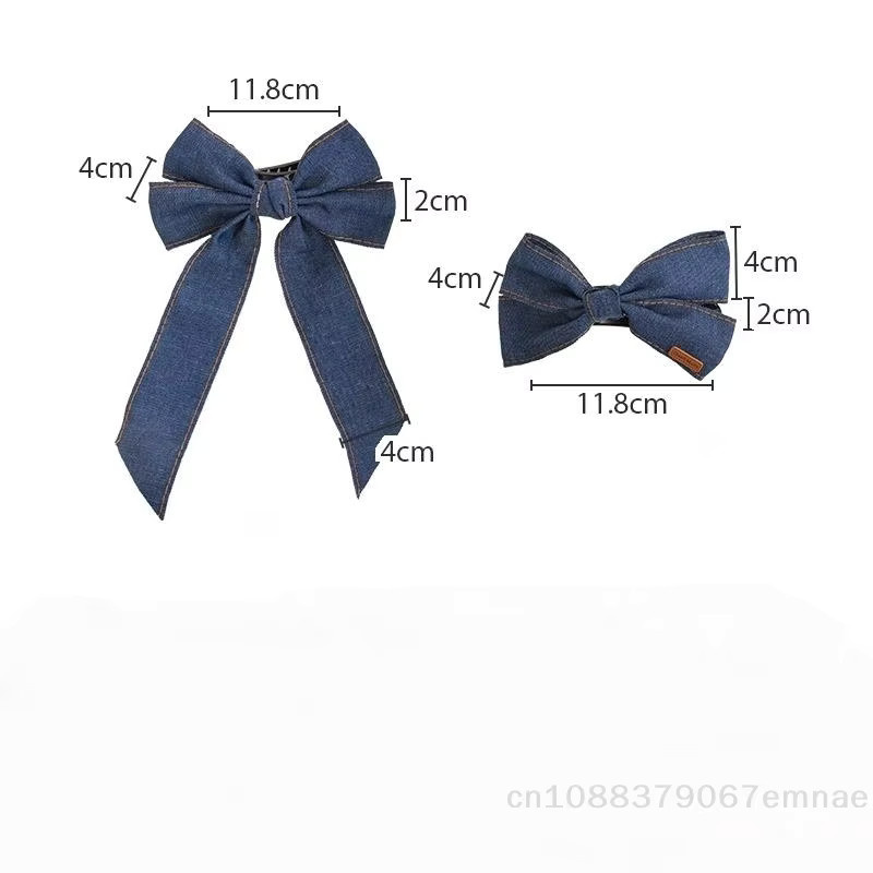 JETTING Haarspangen Denim-Blau, Damen - Bild 6