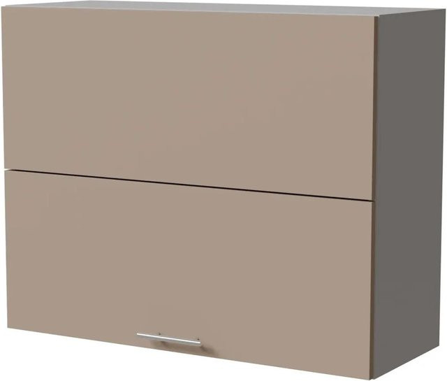 Feldmann-Wohnen Klapphängeschrank Brerra W8B/90-AV in Graubeige Matt, B: 90 cm, T: 32,5 cm, H: 72 cm - Bild 1