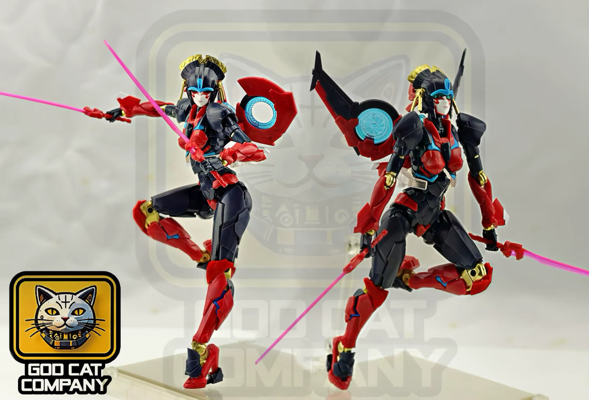 God Cat Company Transformation Wind Scythe Witch Windblade GC-003, Bausatz, Actionfigur - Bild 2