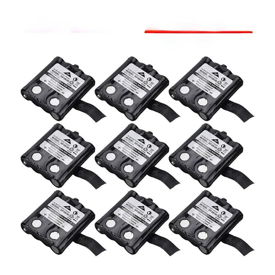 Motorola Ni-MH Akku 4,8 V 700 mAh für Zwei-weg-Radios TLKR T3 T4 T5 T6 T7 T8 T50 T60 T80 T81 XTR446 60Q Schwarz - Bild 5