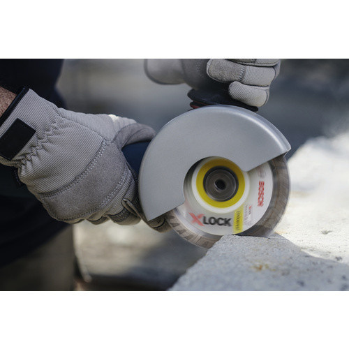 Bosch X-LOCK Diamanttrennscheibe Standard für Universal, Durchmesser: 125 mm, Bohrung: 22,23 mm, Dicke: 2 mm, Nutenbreite: 10 mm - Bild 2