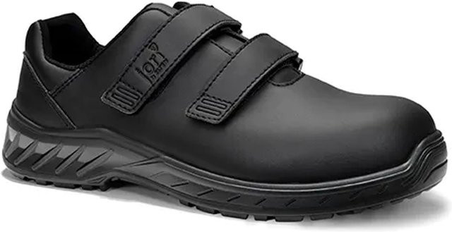 Elten Jori Sicherheitshalbschuh JoClean Strap Black Low ESD S3 in Schwarz, Größe 40 - Bild 1