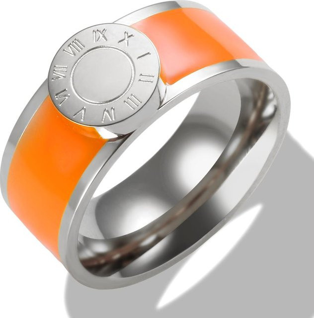 DR-Jewelry Armreif Ring Set, Edelstahl, Gold, Damen - Bild 1