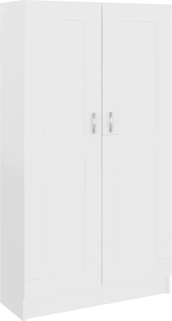 vidaXL Bücherschrank Weiß aus Holzwerkstoff B/T/H: 82,5 x 30,5 x 150 cm - Bild 1