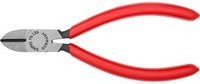 KNIPEX Seitenschneider 70 01 125 schwarz atramentiert mit Kunststoffüberzug, Länge: 125 mm - Bild 1
