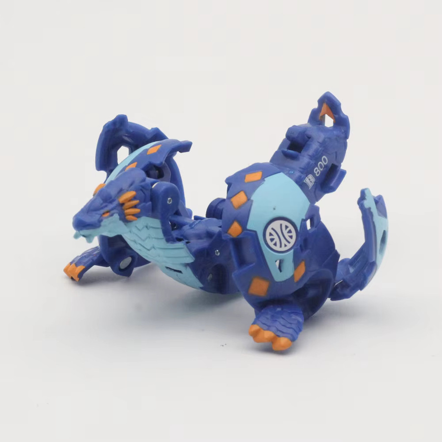 LDCX Baku Original Transformationsroboter Katapult-Kampfball-Karte Blau als Sammelbare Actionfigur für Kinder - Bild 2