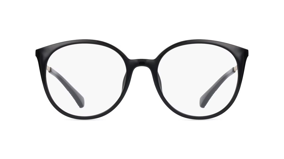 Ralph Lauren RA7145U Korrektionsbrille Damen, Vollrand, Rund, Acetat, schwarz - Bild 1