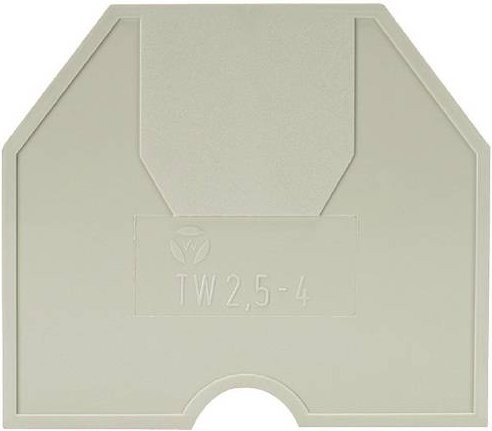 Wieland Electric 07.311.1155.6 Trennwand in Blau und Grau - Bild 1
