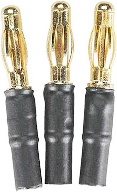 2/3 Stück Bananenstecker-Adapter Set von 3,5 mm auf 4,0 mm in Gold für RC ESC Motorladegeräte - Bild 1
