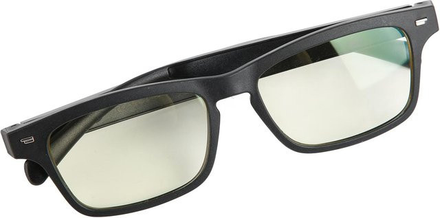 Bluetooth-Brille mit Knochenleitung, Stereo-Geräuschunterdrückung, wasserdicht und Touch-Steuerung in Schwarz - Bild 1