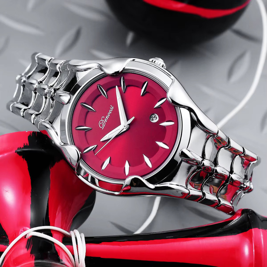 STARPERISH Armbanduhr Edelstahl, Quarz, Silber, Unisex - Bild 2
