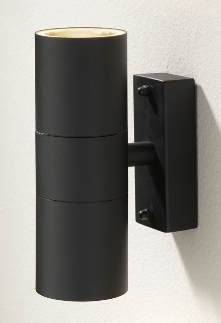 Außenleuchte OSLO von casa NOVA in Schwarz oder Grau aus Metall mit LED-Up-Down-Wandstrahler-Funktion - Bild 1